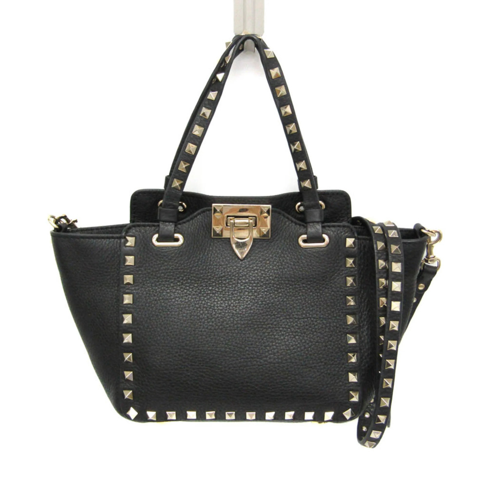 Valentino Garavani Lock Studs Small Bag Women's Leather Handbag,Shoulder Bag ...